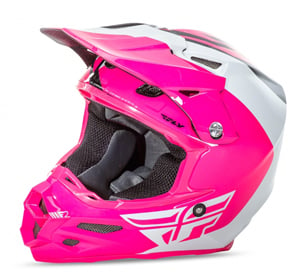 Main image of Fly F2 Carbon Pure Helmet Matte Pink/White/Black